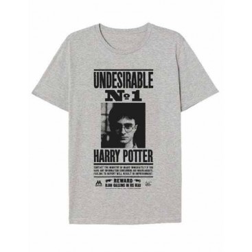 Harry Potter Camiseta Gris RecompensaT-8